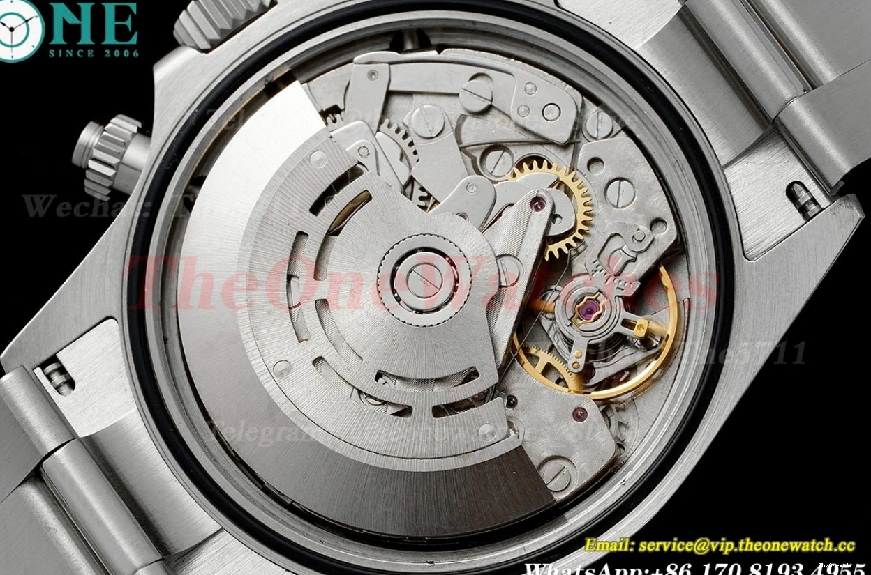 White 40mm SS JDF 116500 A7750 Dial SS Daytona 0401